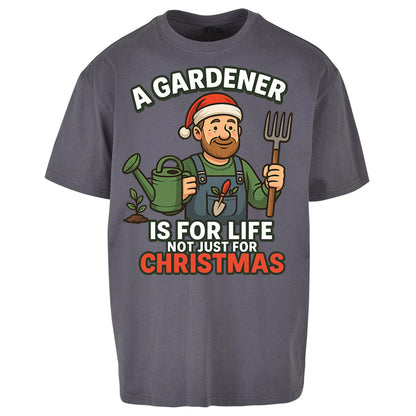 Gardener Christmas Oversized T Shirt