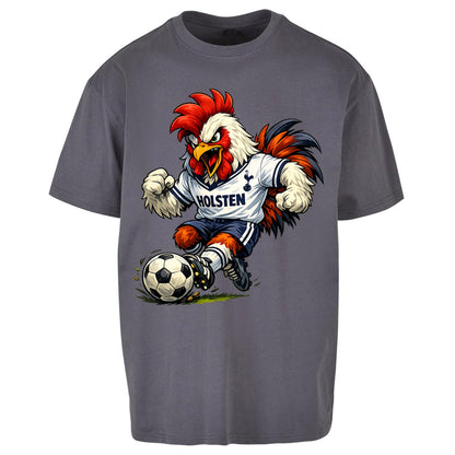Retro Tottenhm Hotspur Oversized T Shirt 
