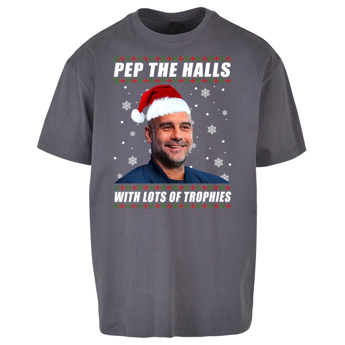 Pep Guardiola Christmas Oversized T Shirt 