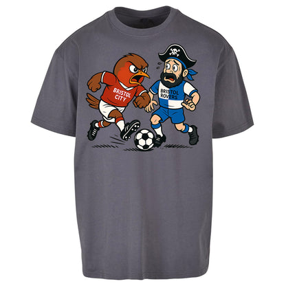 Vintage Bristol City Oversized T Shirt