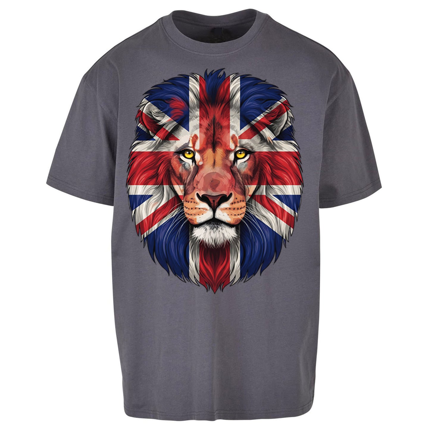 St George Flag Lion Oversized T Shirt 