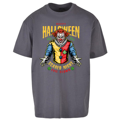 Halloween Clown Oversized T Shirt