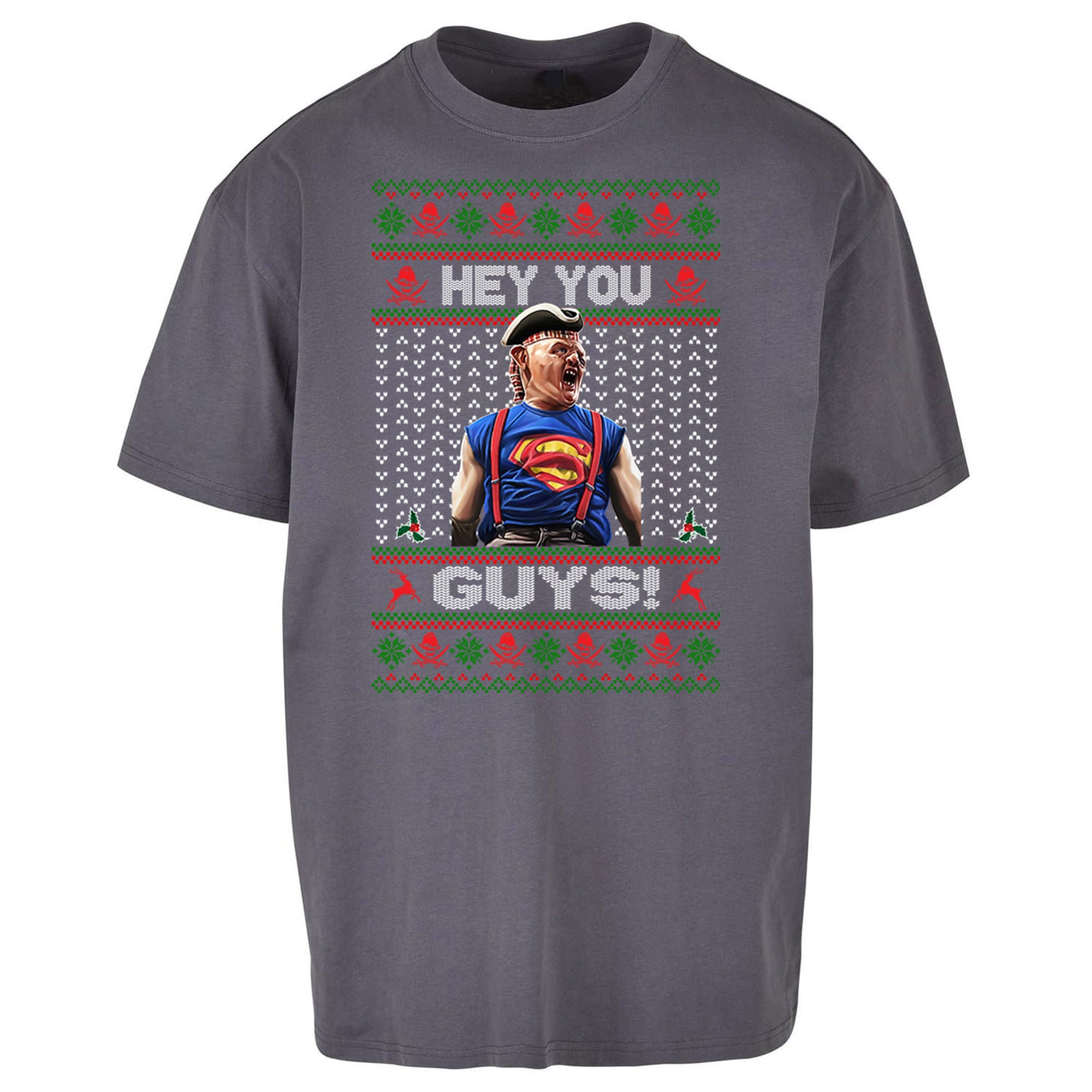 Goonies Sloth Christmas Oversized T Shirt