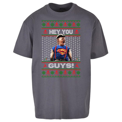 Goonies Sloth Christmas Oversized T Shirt