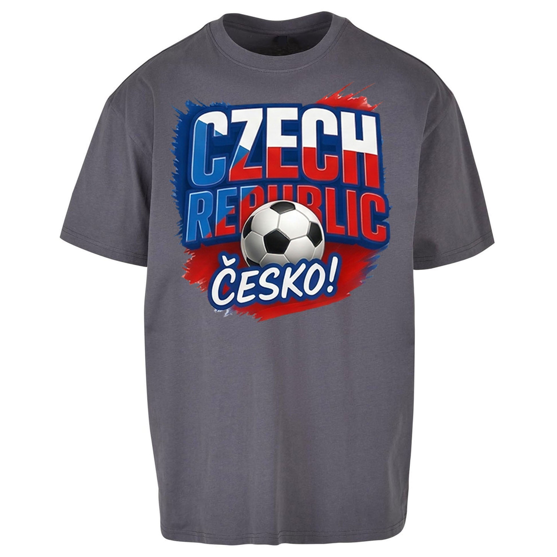 Czech Republic Oversized T Shirt 