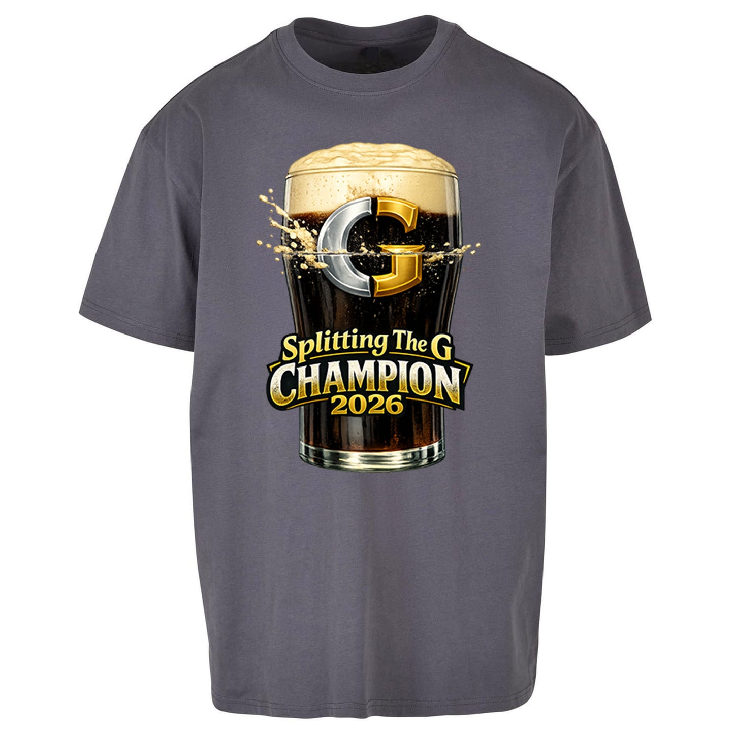 Splitting The G Champion - Oversized T Shirt