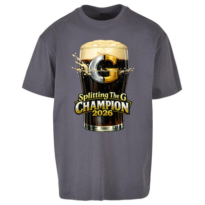 Splitting The G Champion - Oversized T Shirt