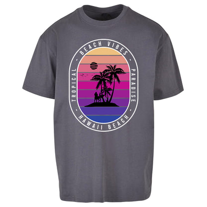 Hawaii Beach Oversized T Shirt