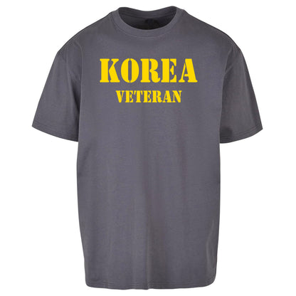 Korea Veteran Oversized T Shirt