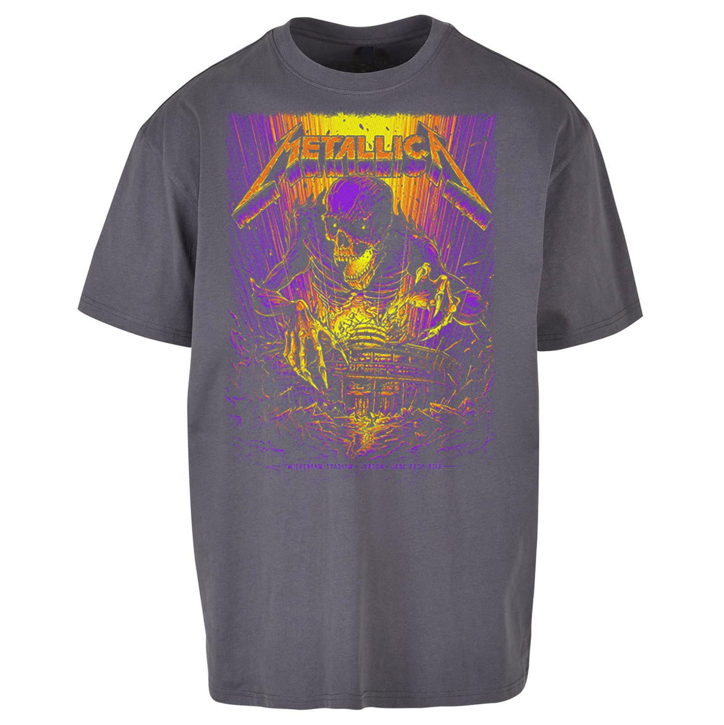 Metallica Twickenham Stadium Oversized T Shirt