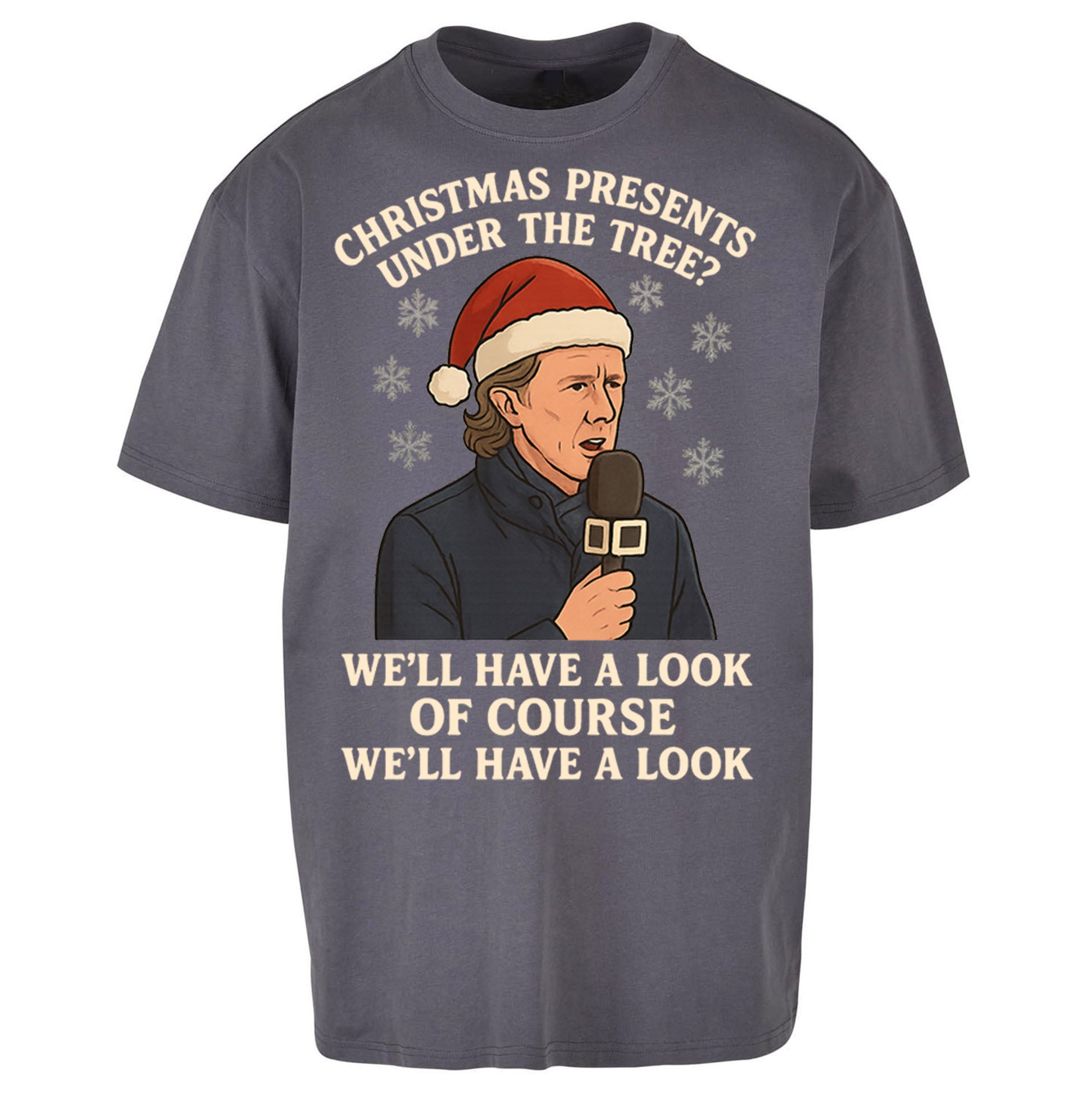 Steve McManaman Christmas Oversized T Shirt