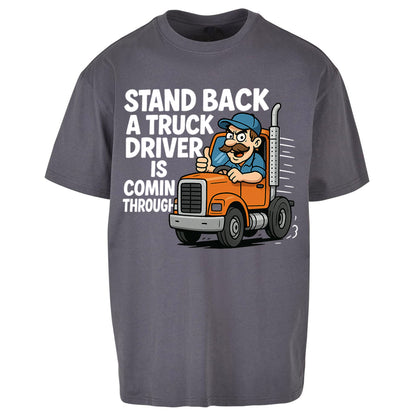 Truck Driver Oversized T Shirt 