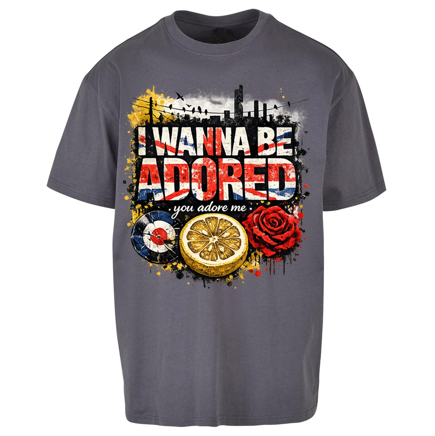I Wanna Be Adored Oversized T Shirt