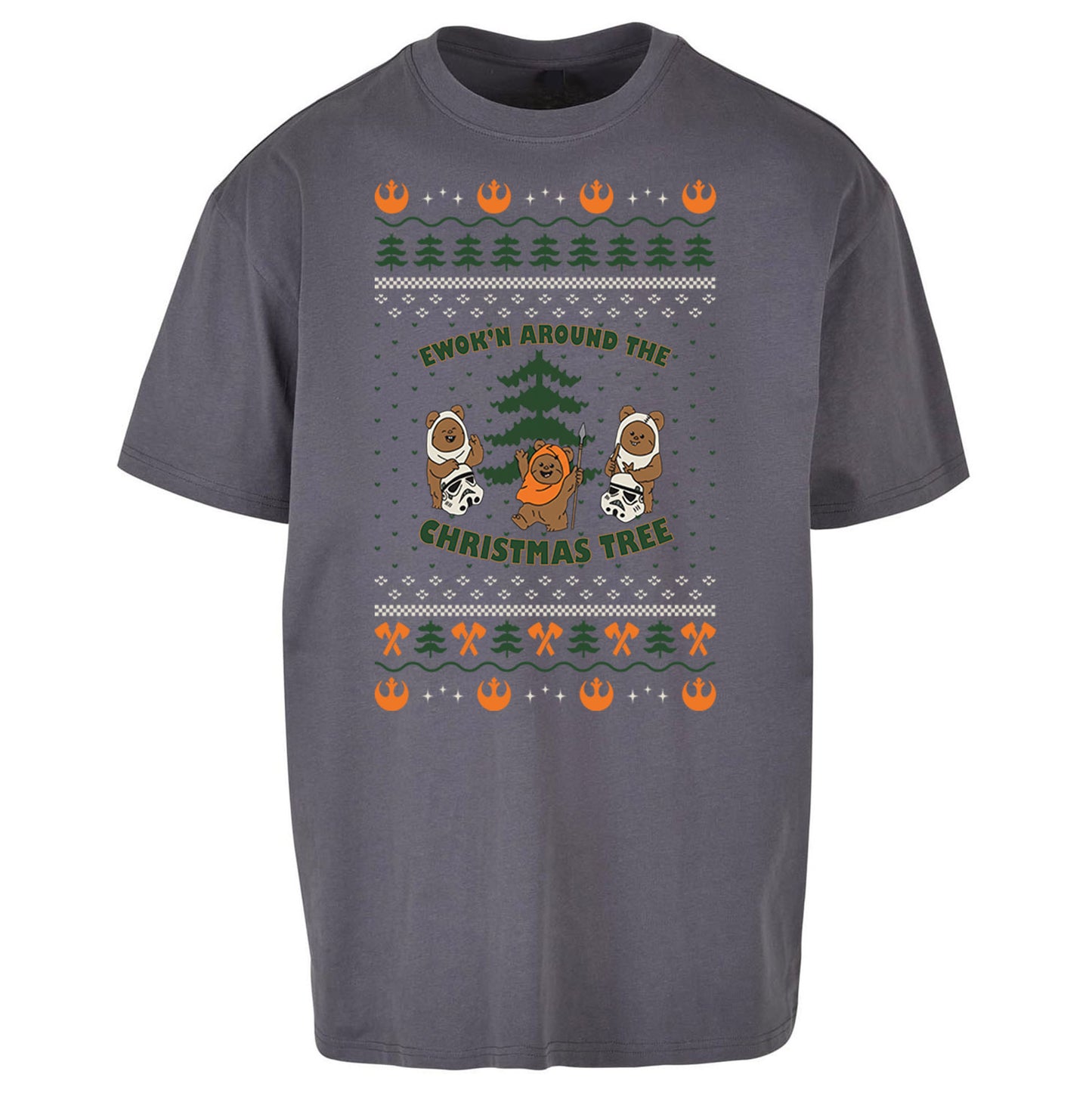 Star Wars Ewoks Christmas Oversized T Shirt