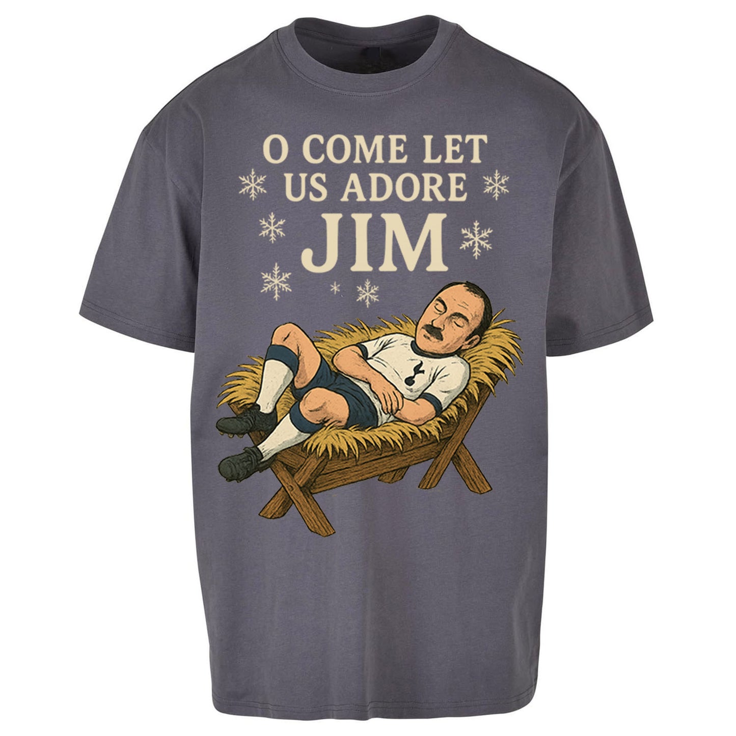 Spurs Christmas Oversized T Shirt 