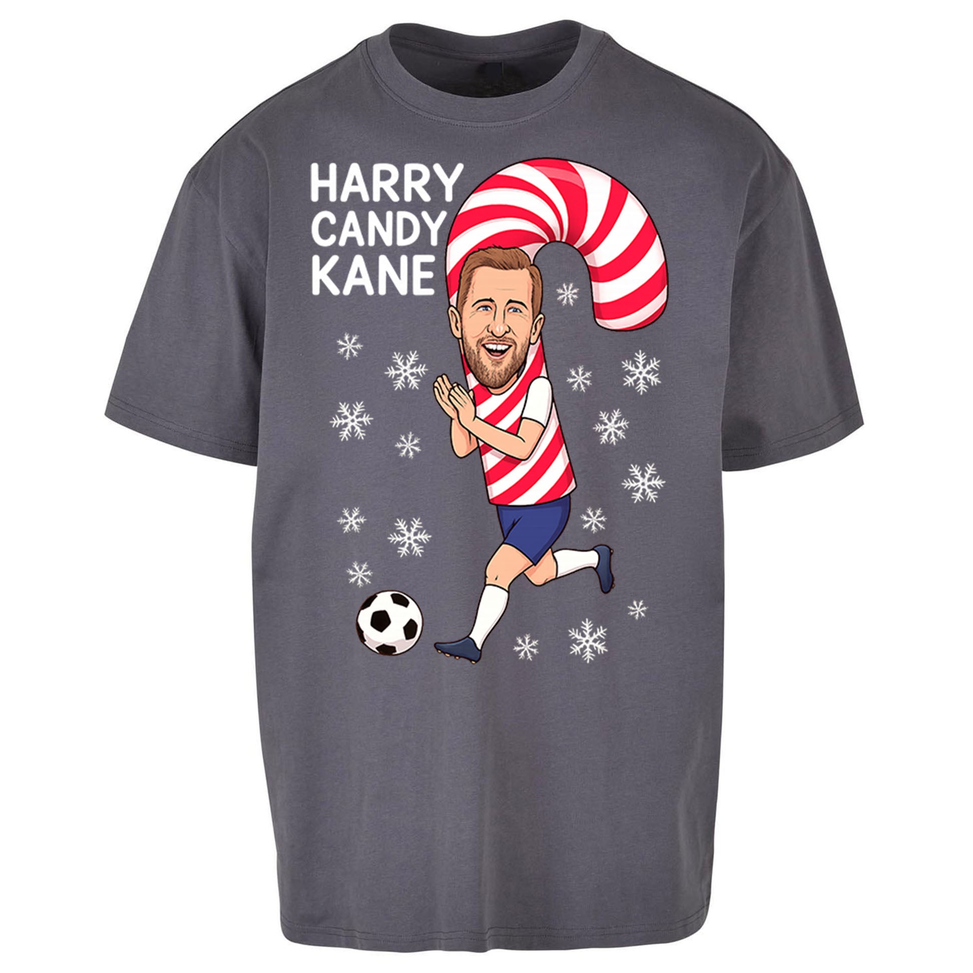 Harry Kane Christmas Oversized T Shirt