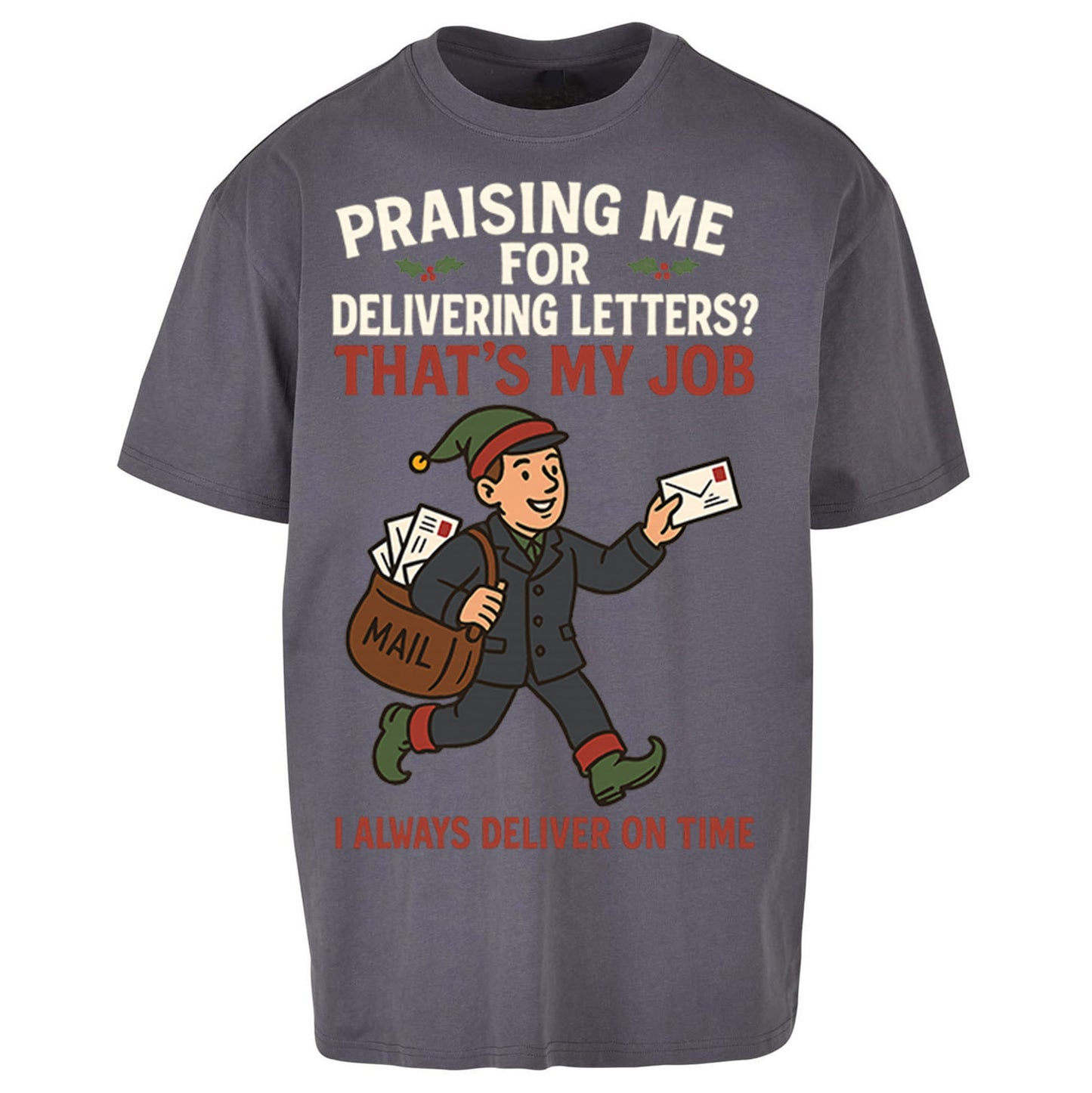 Royal Mail Christmas Oversized T Shirt