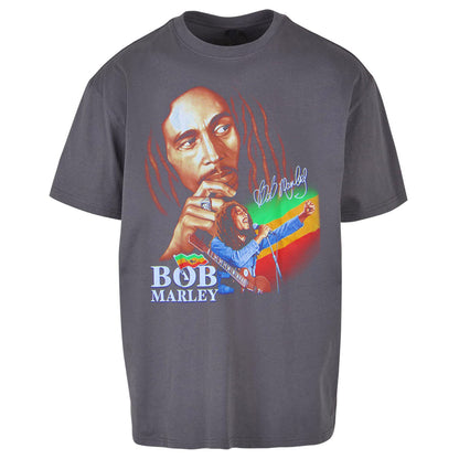 Bob Marley Iron Like A Lion Oversized T Shirt