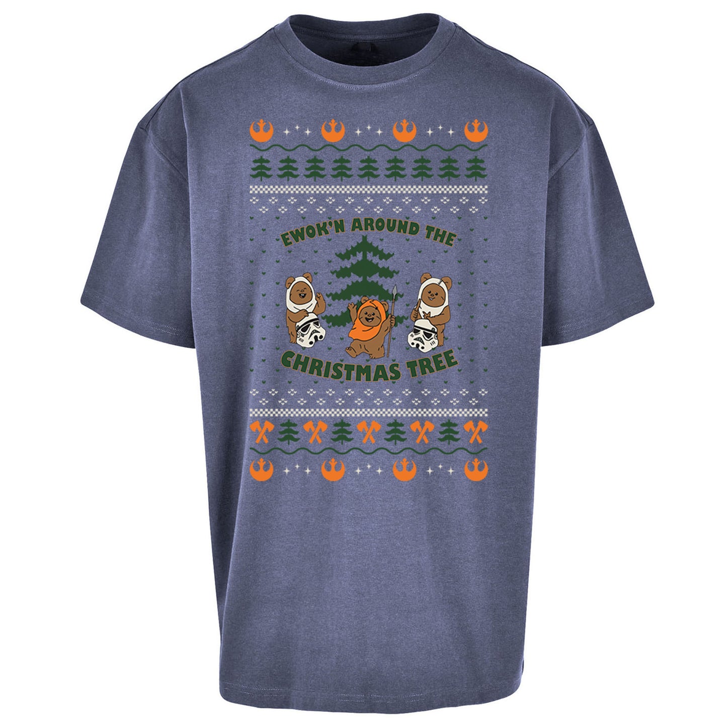 Star Wars Ewoks Christmas Oversized T Shirt