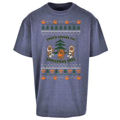 Star Wars Ewoks Christmas Oversized T Shirt