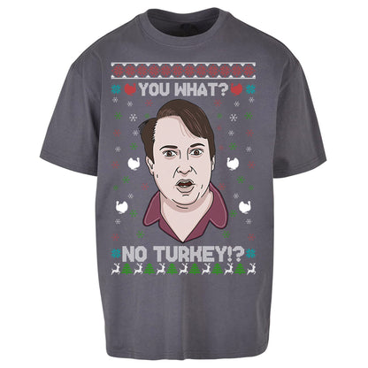 Peep Show Christmas Oversized T Shirt 
