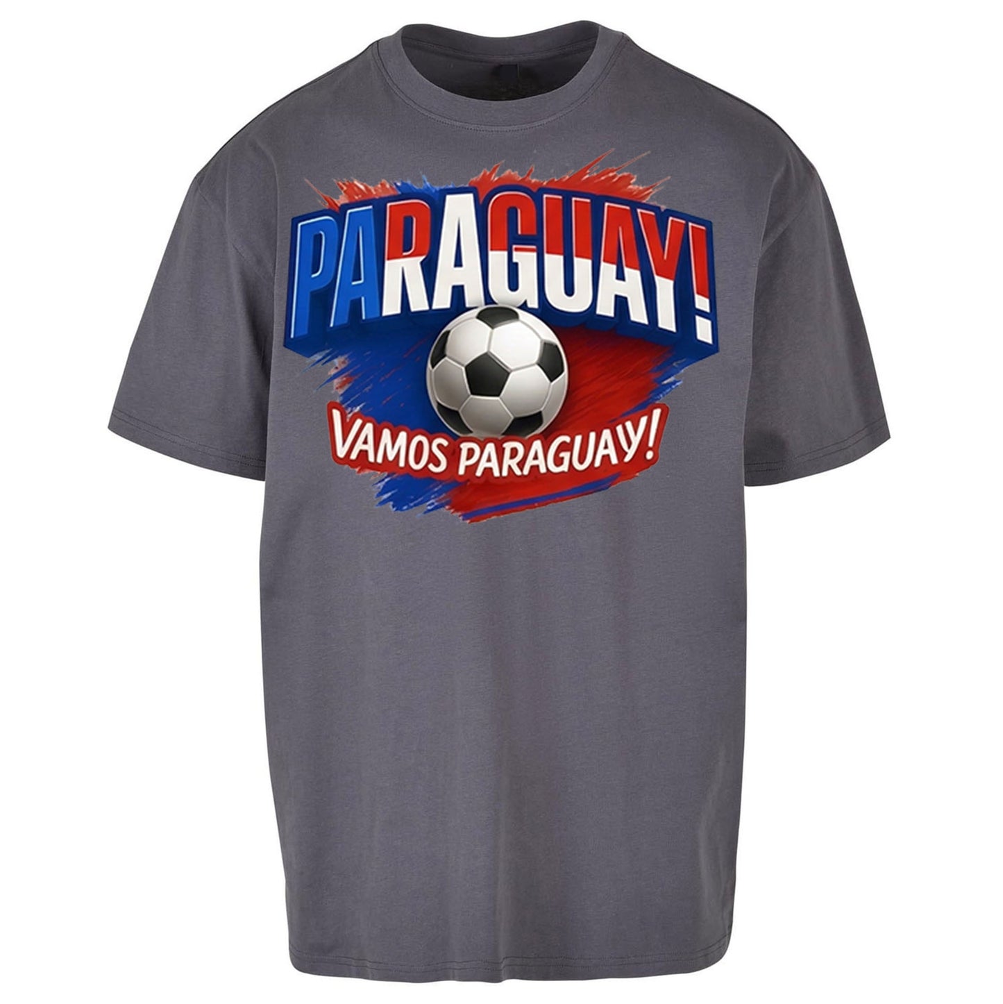 Paraguay Retro World Cup Oversized T Shirt 
