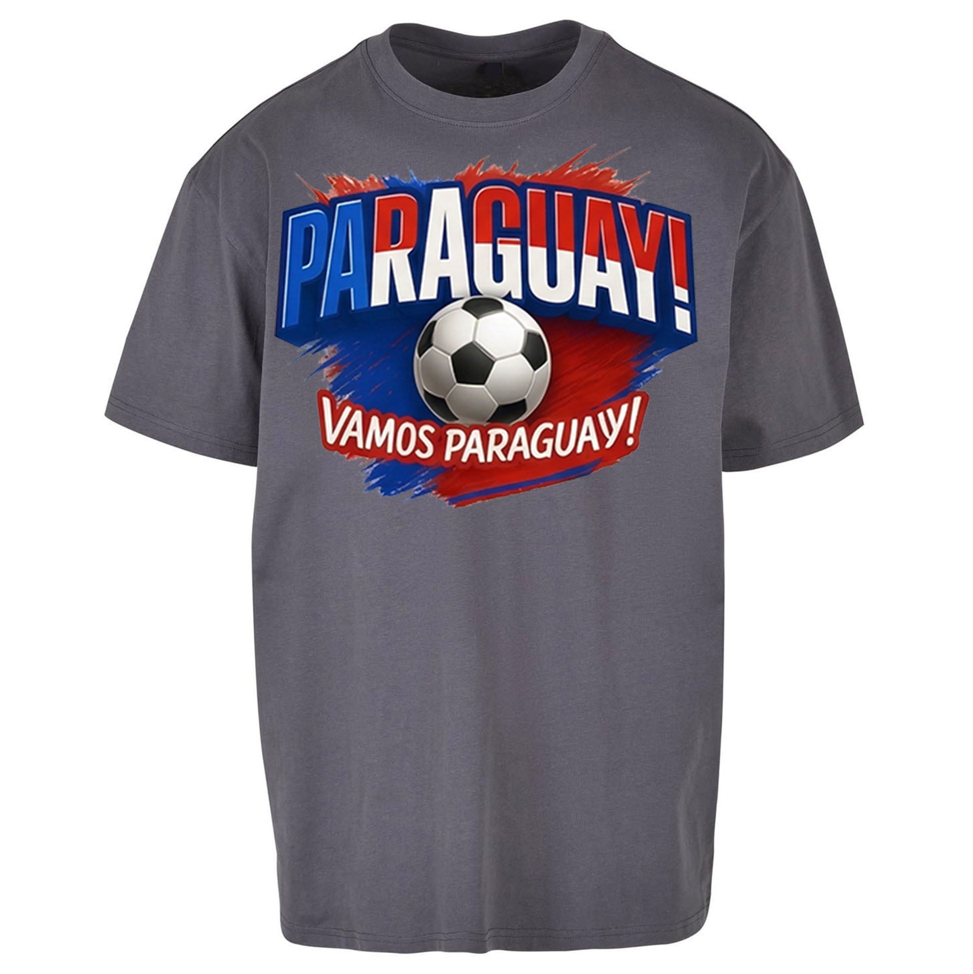 Paraguay Retro World Cup Oversized T Shirt 