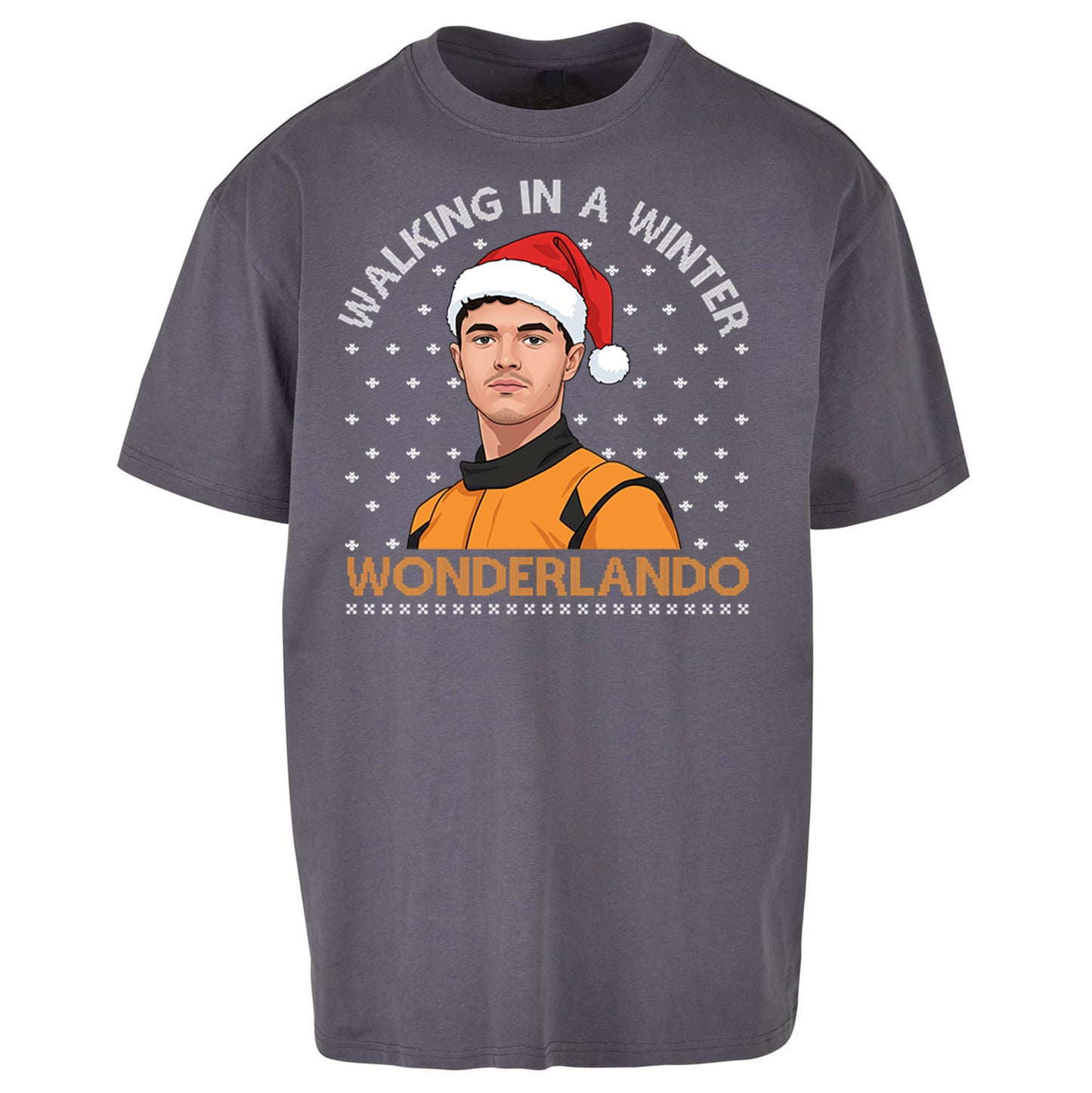 Lando Norris Christmas Oversized T Shirt 