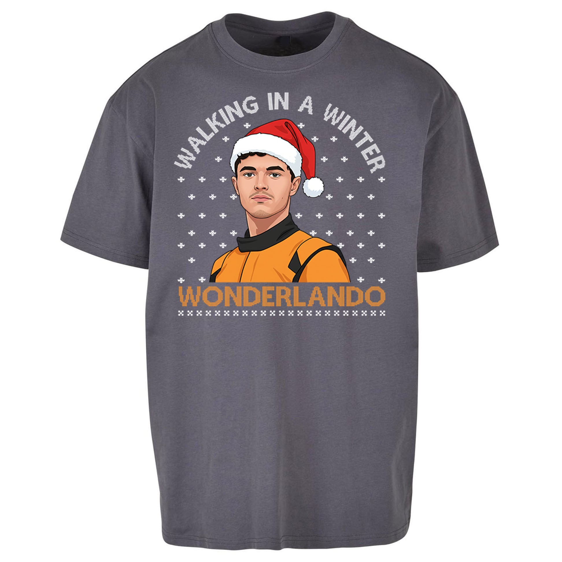 Lando Norris Christmas Oversized T Shirt 