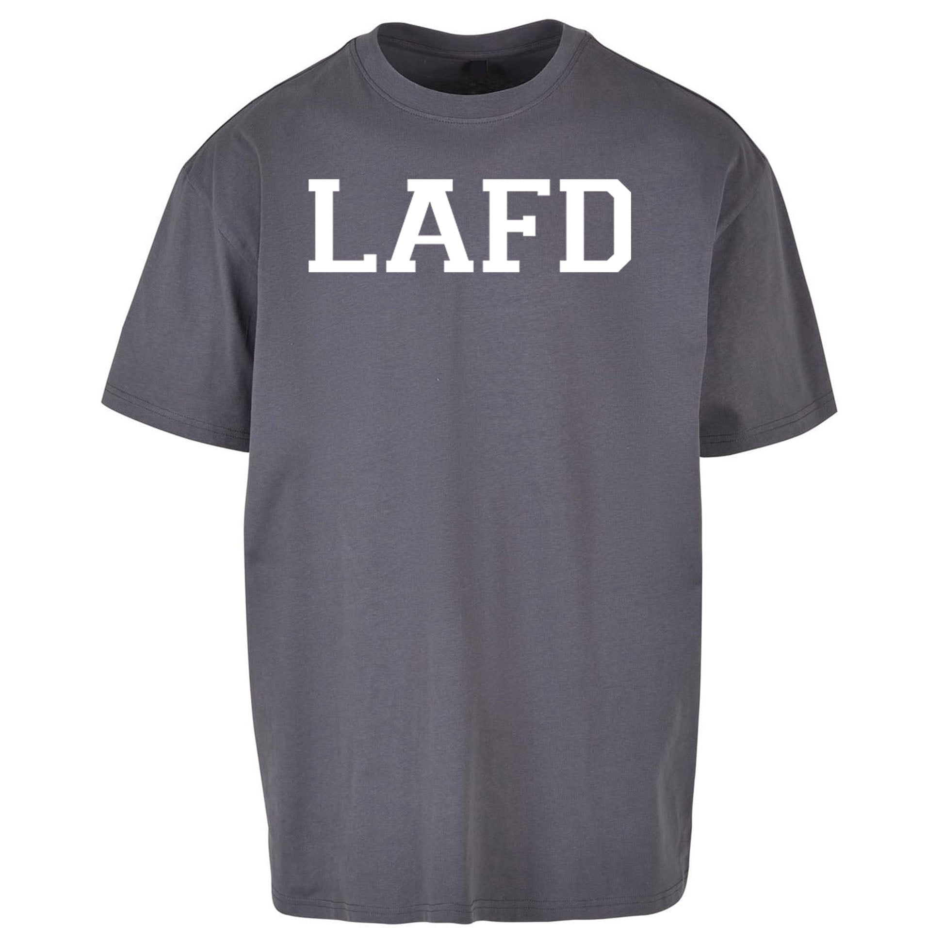 LAFD Los Angeles Fire Department Oversized T Shirt