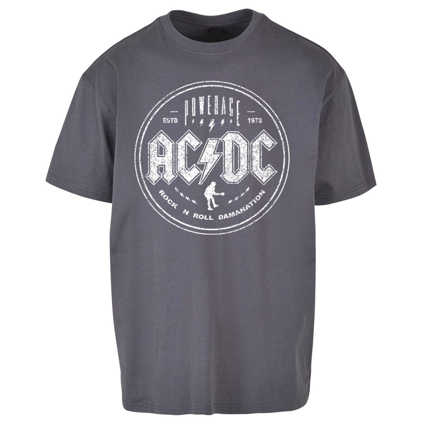 ACDC Rock N Roll Domination Oversized T Shirt