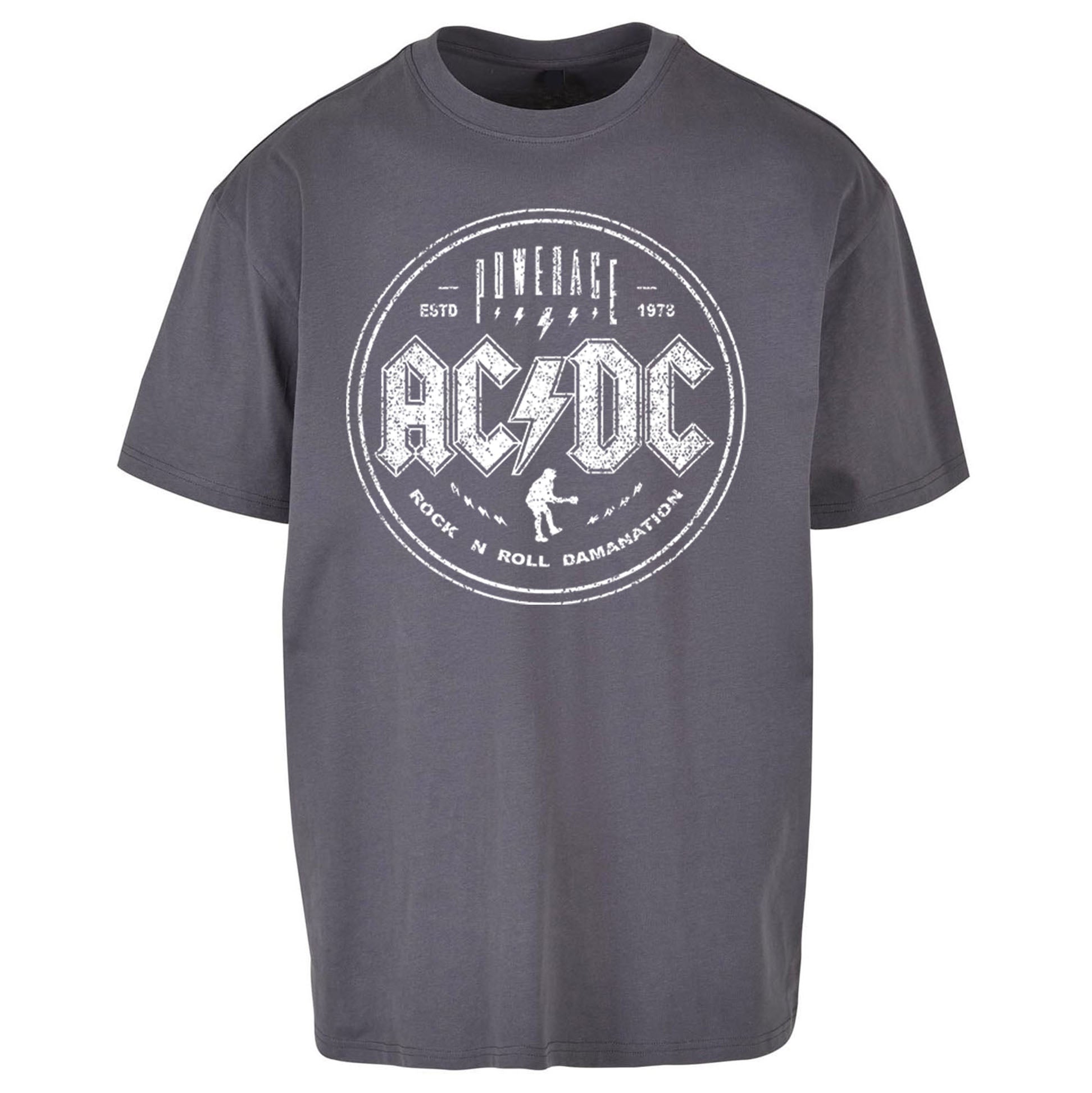 ACDC Rock N Roll Domination Oversized T Shirt
