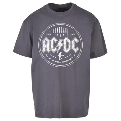 ACDC Rock N Roll Domination Oversized T Shirt