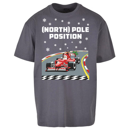 North Pole Christmas Oversized T Shirt