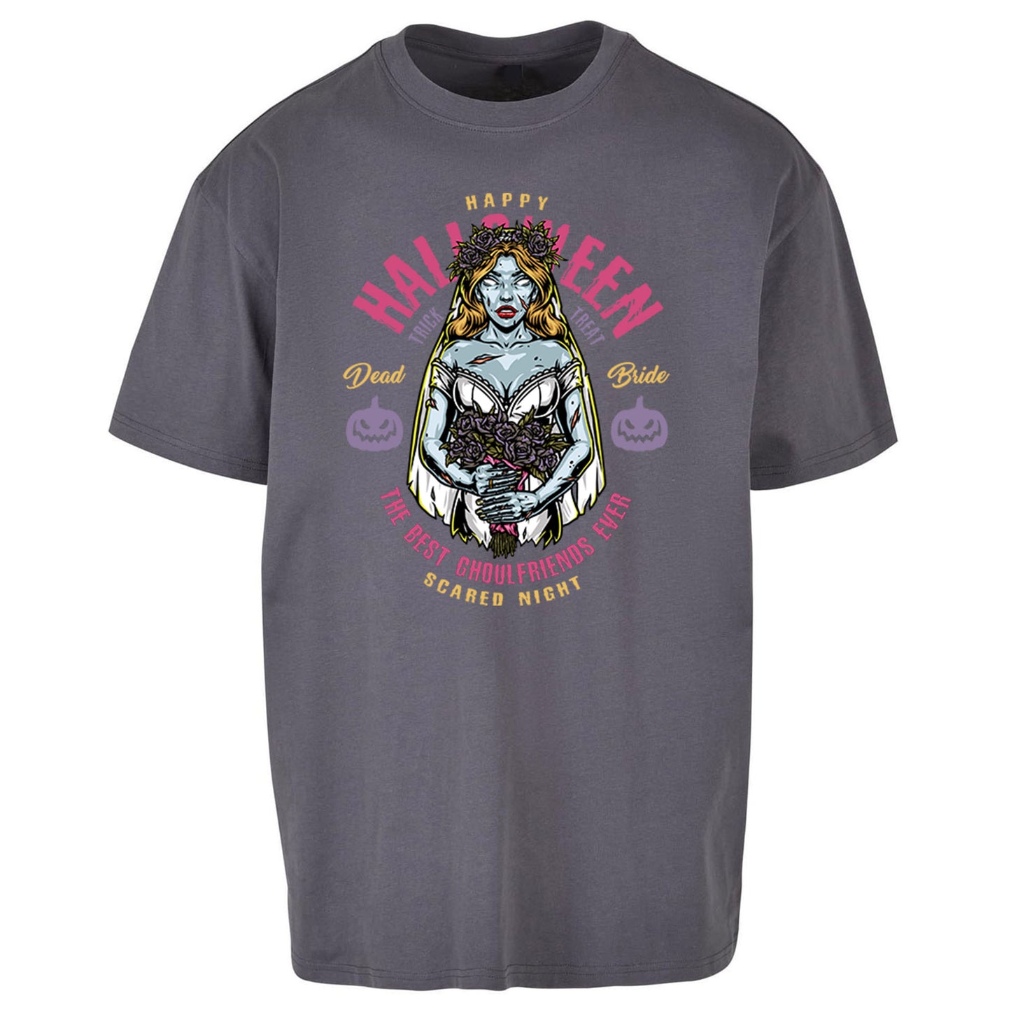 Halloween Ghoulfriends Oversized T Shirt