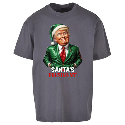 Donald Trump Christmas Oversized T Shirt