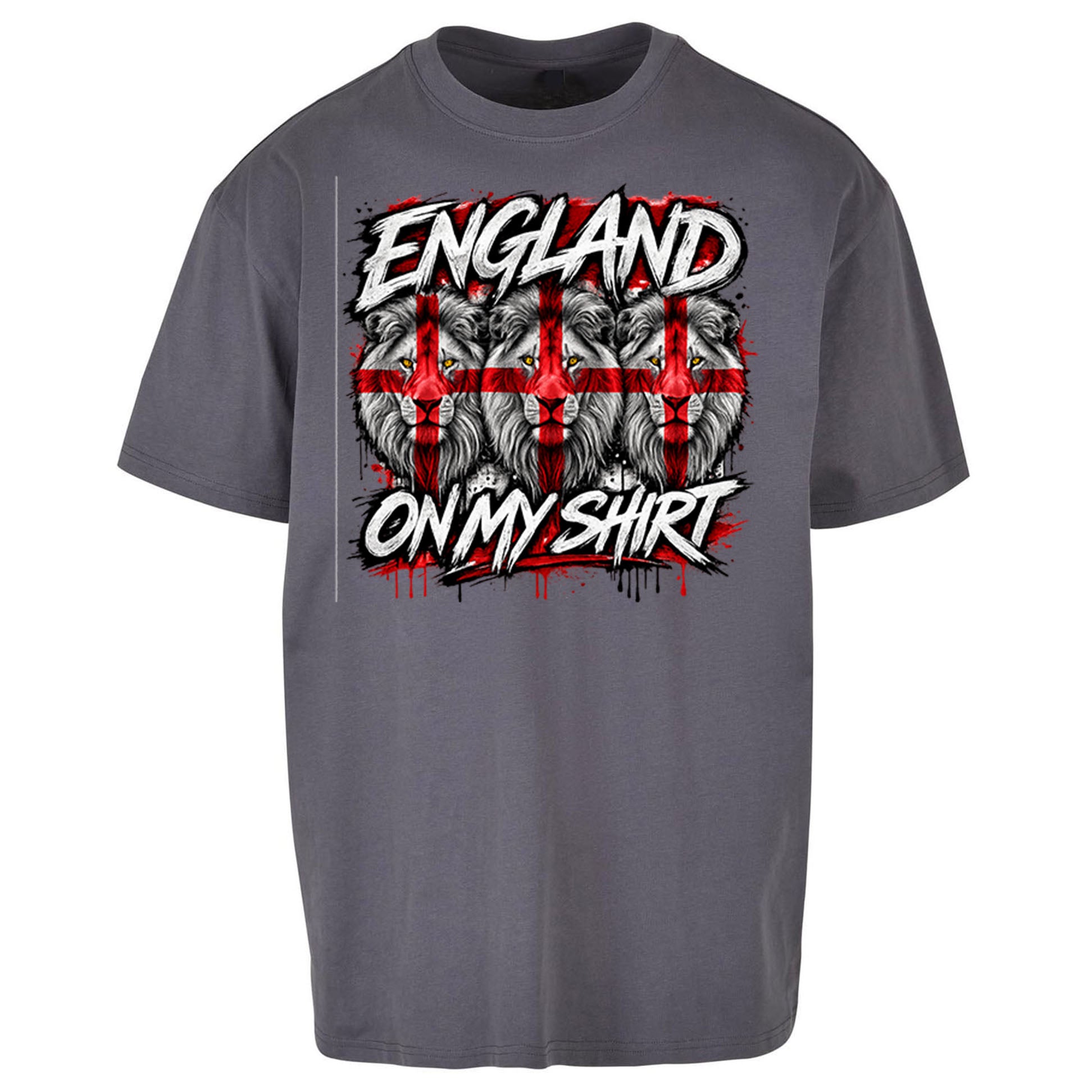 England 3 Lions World Cup 2026 Oversized T Shirt