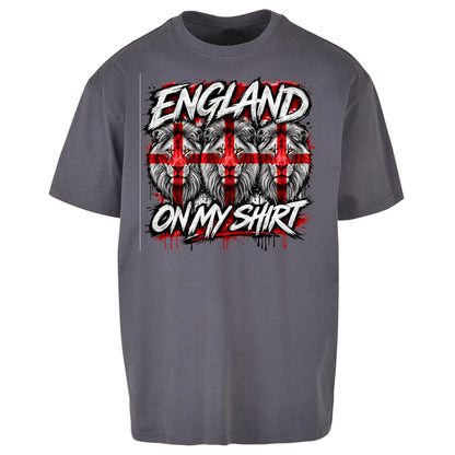 England 3 Lions World Cup 2026 Oversized T Shirt