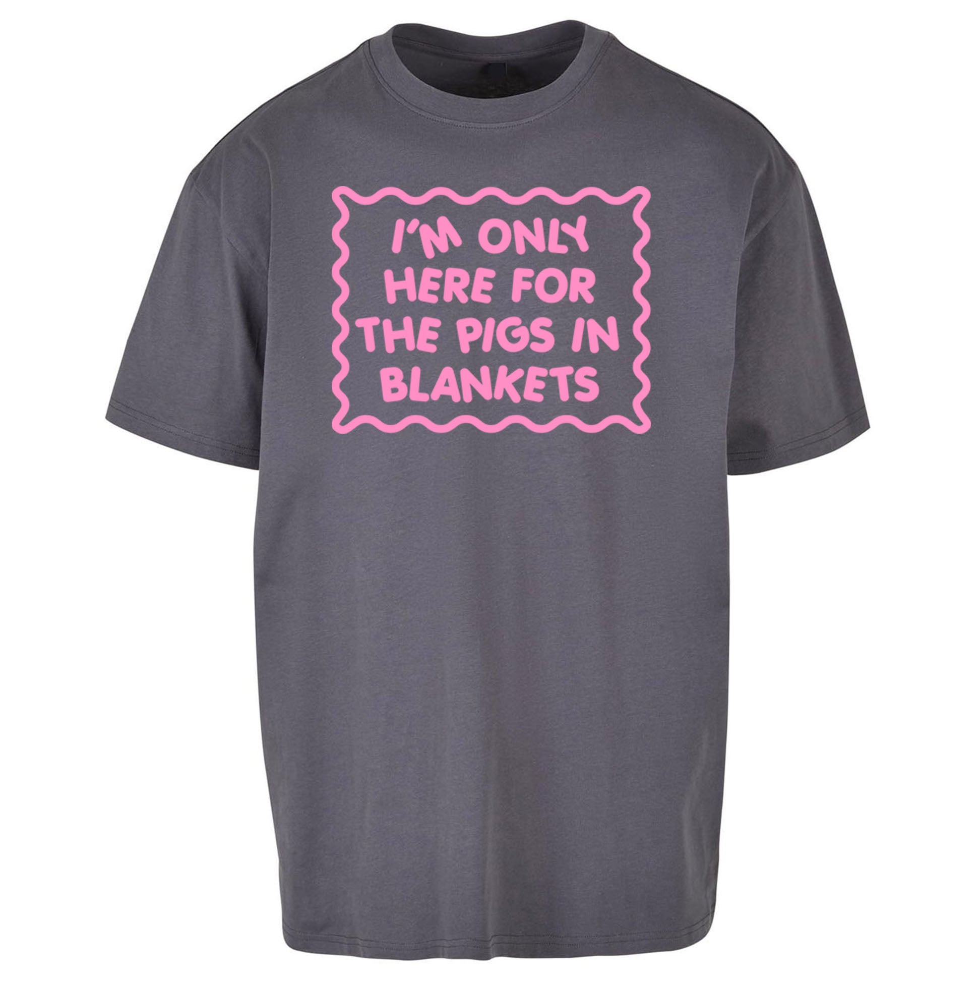 Pigs In Blankets Christmas Oversized T Shirt
