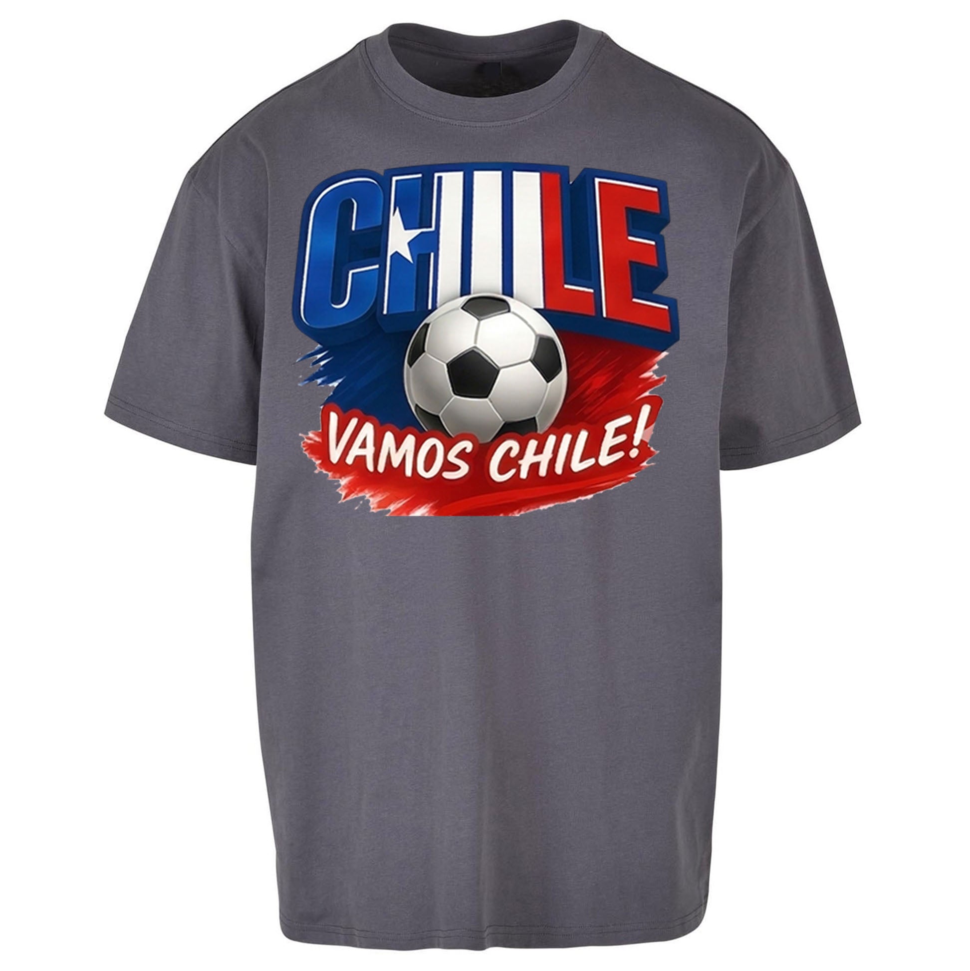 Chile Retro World Cup Oversized T Shirt