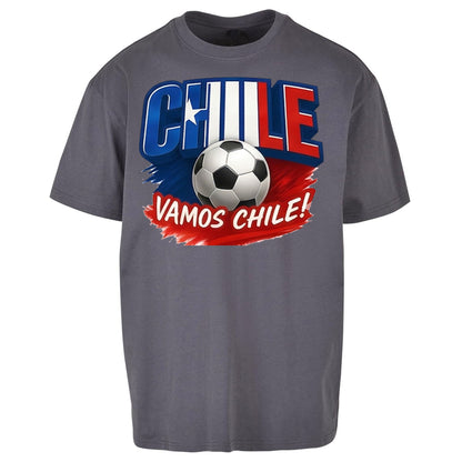 Chile Retro World Cup Oversized T Shirt