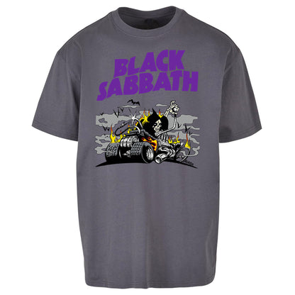 Black Sabbath Skellington Oversized T Shirt