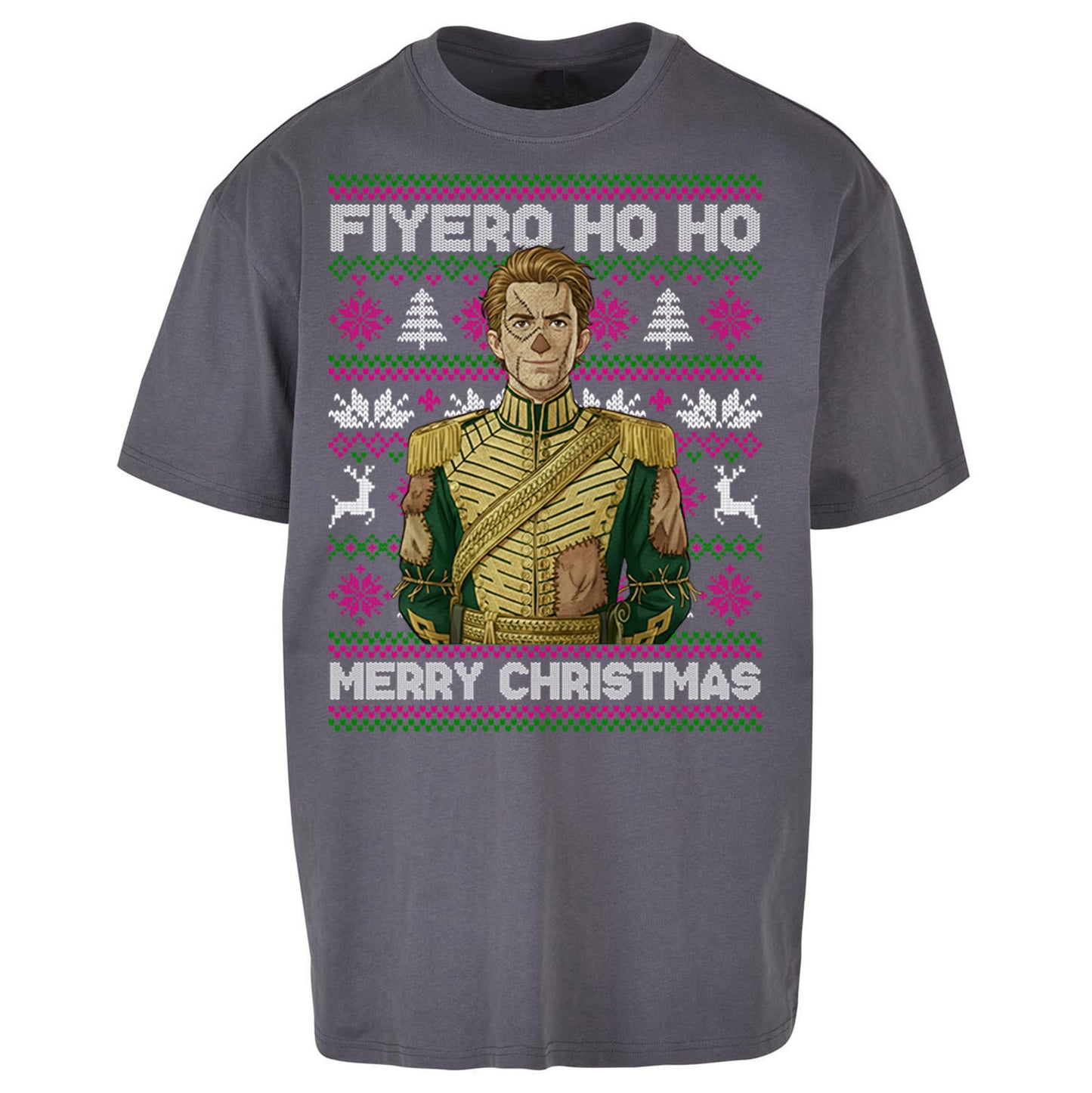 Prince Fiyero Wicked Christmas Oversized T Shirt