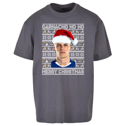 Garnacho Christmas Oversized T Shirt