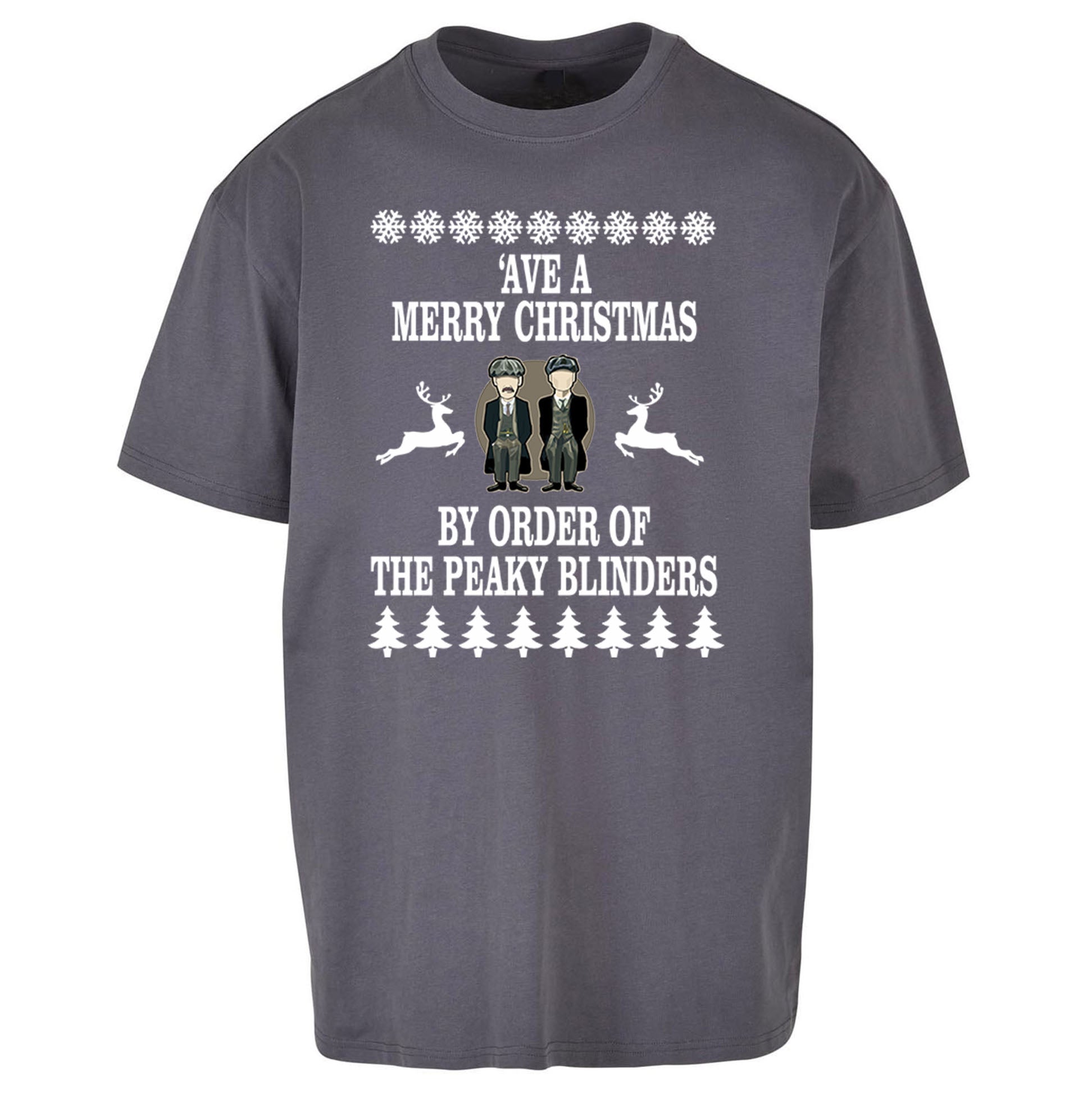 Peaky Blinders Christmas Oversized T Shirt