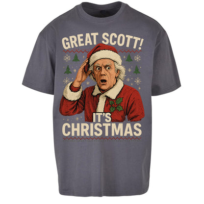 Back to the Future Doc Brown Oversized T Shirt 