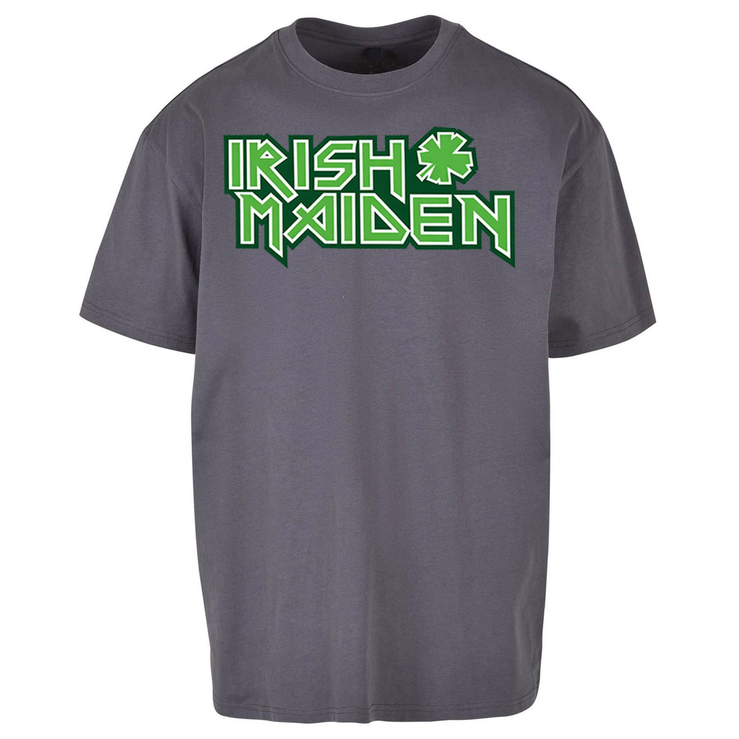 Irish Maiden St Patricks Day Oversized T Shirt 