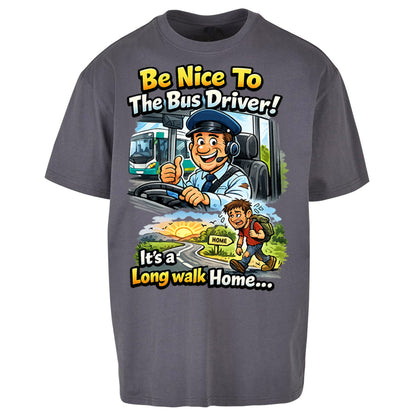 Bus Driver Oversized T Shirt
