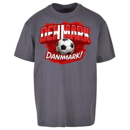 Denmark Retro World Cup Oversized T Shirt