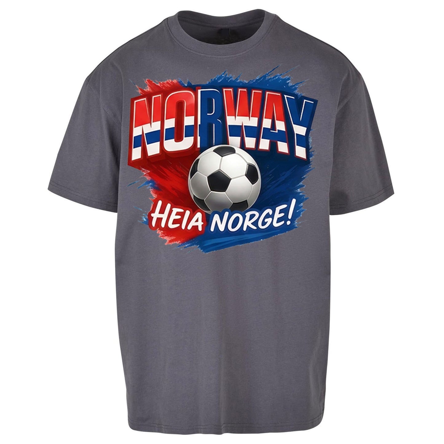 Norway Retro World Cup Oversized T Shirt